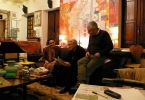with Ugo Bonessi at Alain Danielou foundation