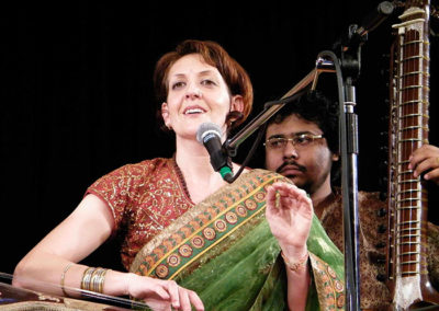 Dr. Francesca Cassio - Dhrupad concert in Kolkata, 2008