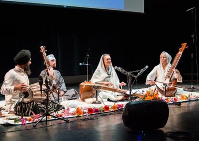 Dr. Francesca Cassio - Kirtan at Hofstra University, New York, April 2014